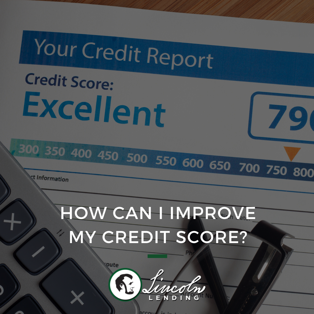 how do i improve my credit